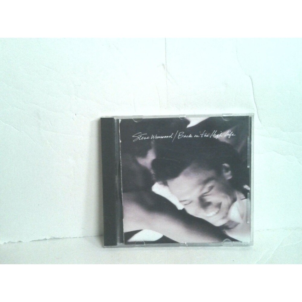 Steve Winwood Back in the High Life CD Album 8-Track 1986 Island